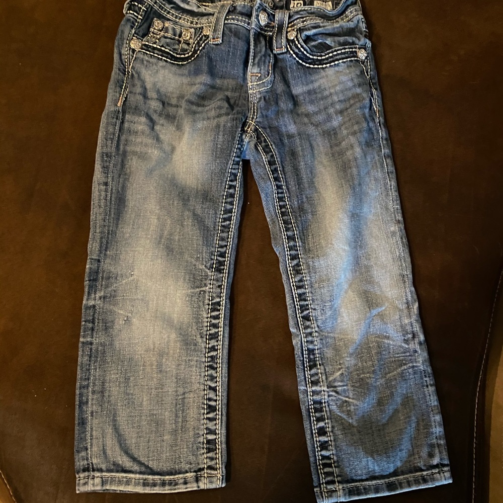 Miss me cross pocket capris 10